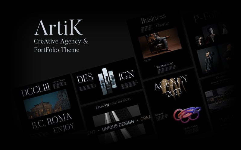 Artik - HTML5 Creative Agency & Portfolio Template